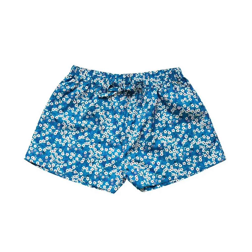 Prêt-à-porter - Boxer en tissu Liberty Mitsi Teal - LIME TREE DESIGN