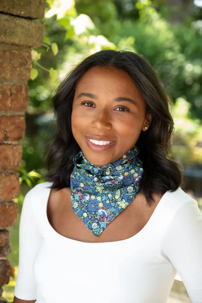 Foulards et écharpes - Écharpe bandana carrée en coton : fabriquée en tissu Liberty Strawberr - LIME TREE DESIGN