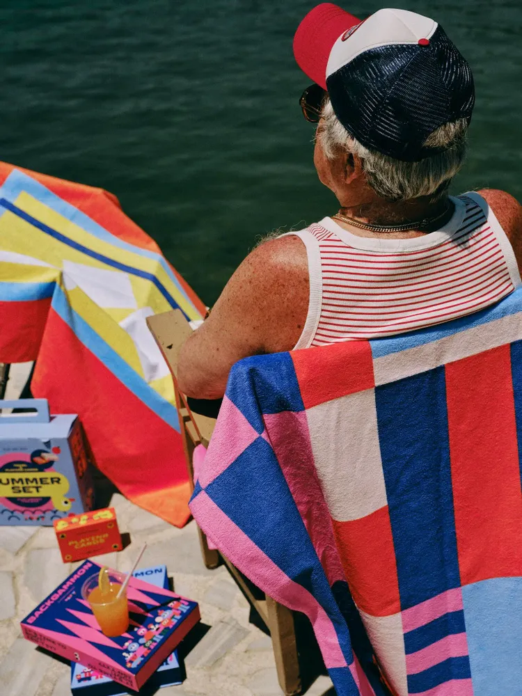 Bath towels - Riviera Beach Towel - ROOT