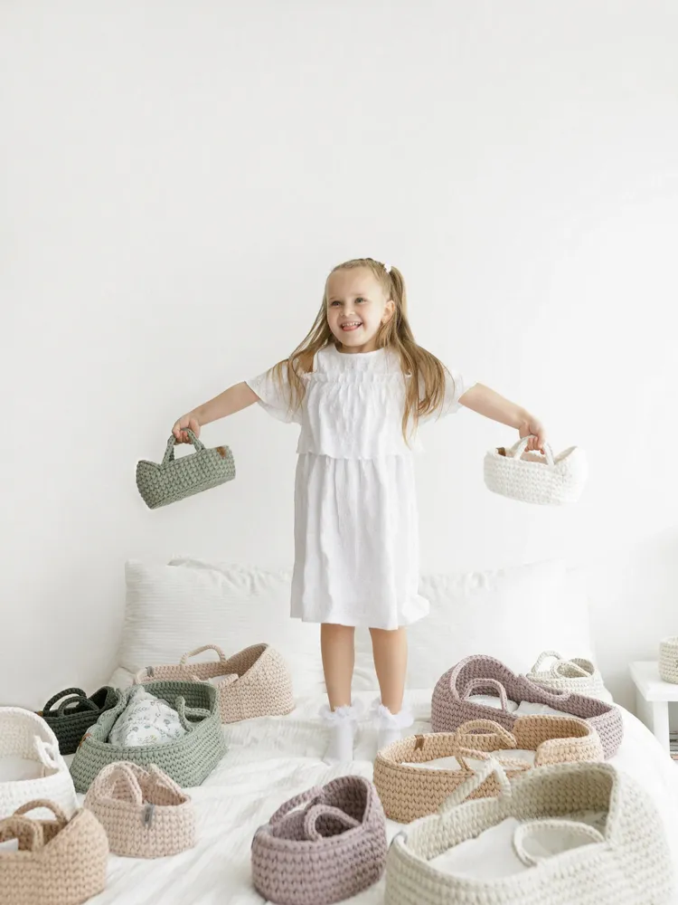 Cadeaux - Paniers Moses pour poupées et jouets - ANZY HOME