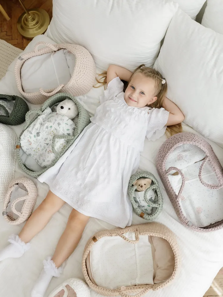 Cadeaux - Paniers Moses pour poupées et jouets - ANZY HOME