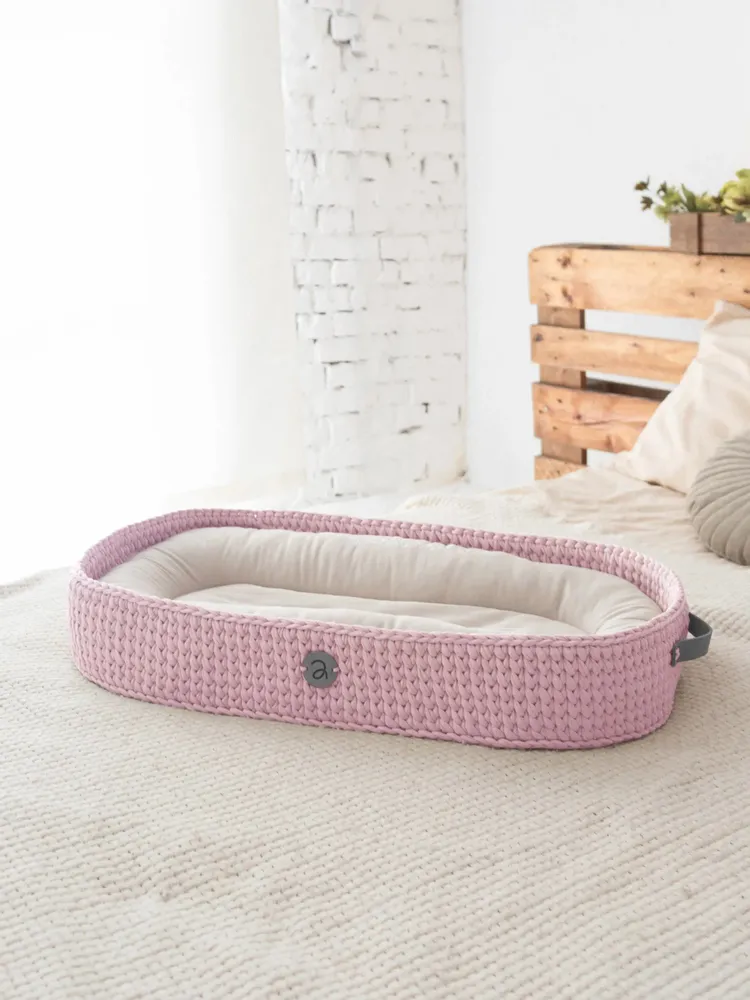 Accessoires pour puériculture - Panier à langer et à prélasser pour bébé XL - ANZY HOME