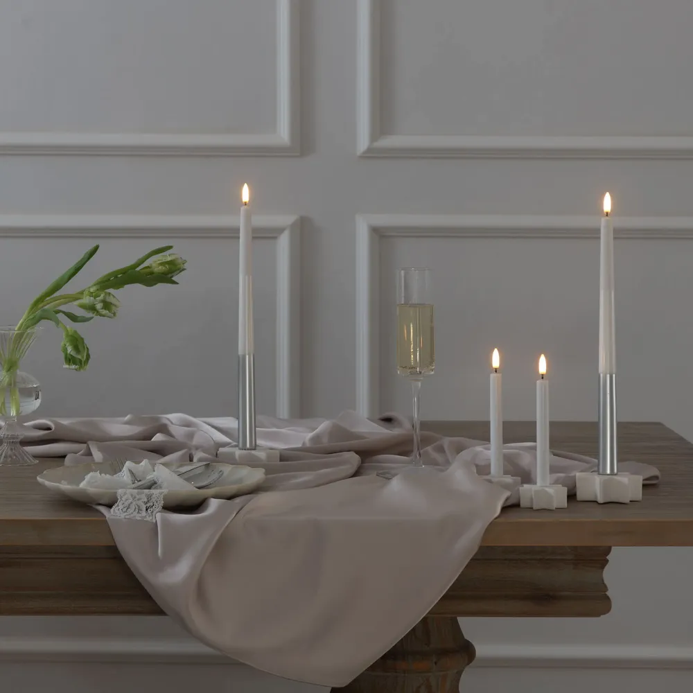 Design objects - Uyuni Lighting - Ceramic Star Mini Taper Candleholder - PIFFANY COPENHAGEN