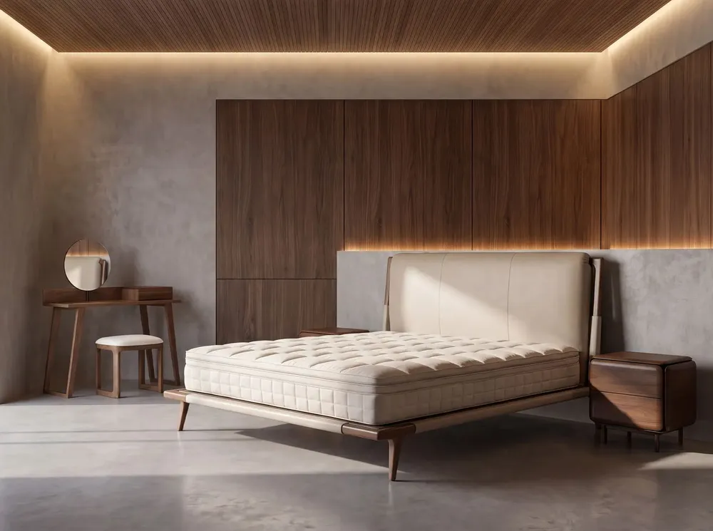 Literie pour hôtels - Matelas hybride en latex naturel avec mini ressorts ensachés Cooltex 180x200 - ANGEL CERDÁ
