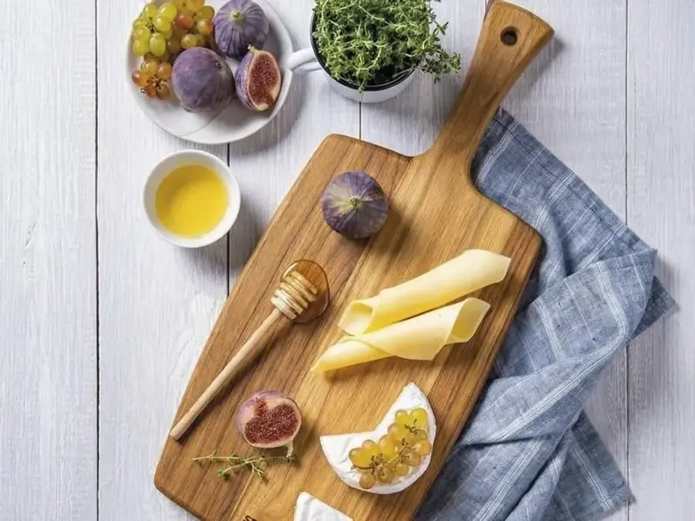 Couteaux - PLANCHE DE PRESENTATION TECK STOLF SHARE&SERVE 45.7X19.1X1CM - STOLF