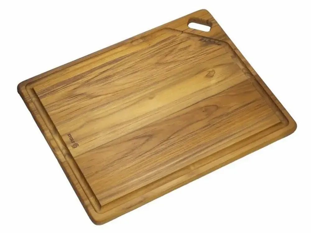 Couteaux - PLANCHE A DECOUPER TECK STOLF ELEGANCE CULINARY 46X36X1.9CM - STOLF