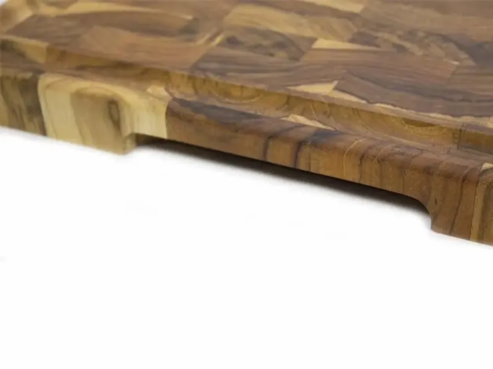 Couteaux - BILLOT TECK BOIS DE BOUT STOLF SUPREME 44X29.5X3.2CM - STOLF