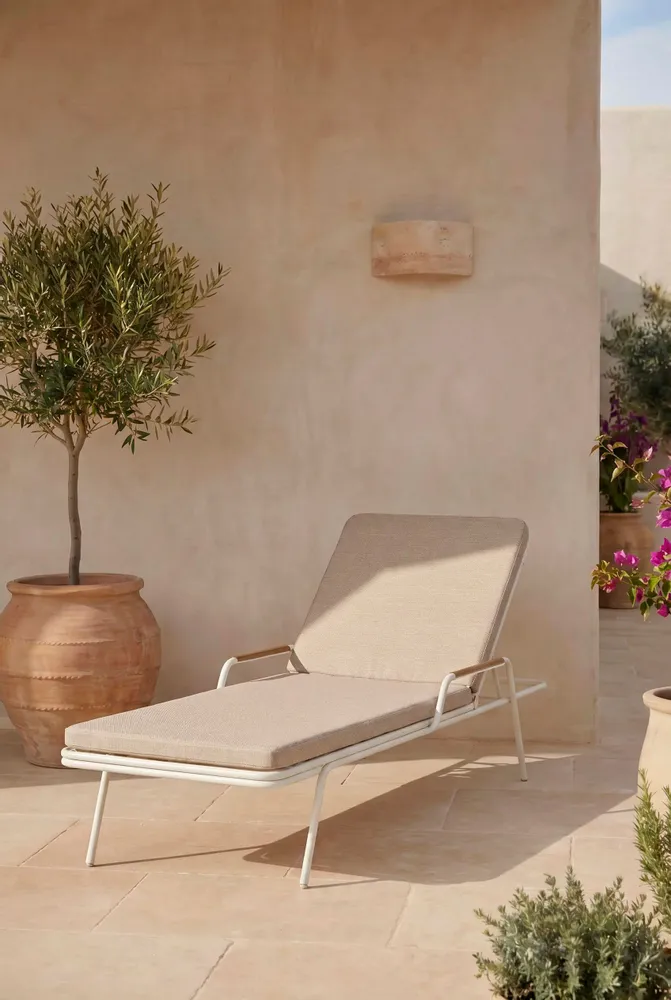 Deck chairs - ONA sunlounger - ISIMAR