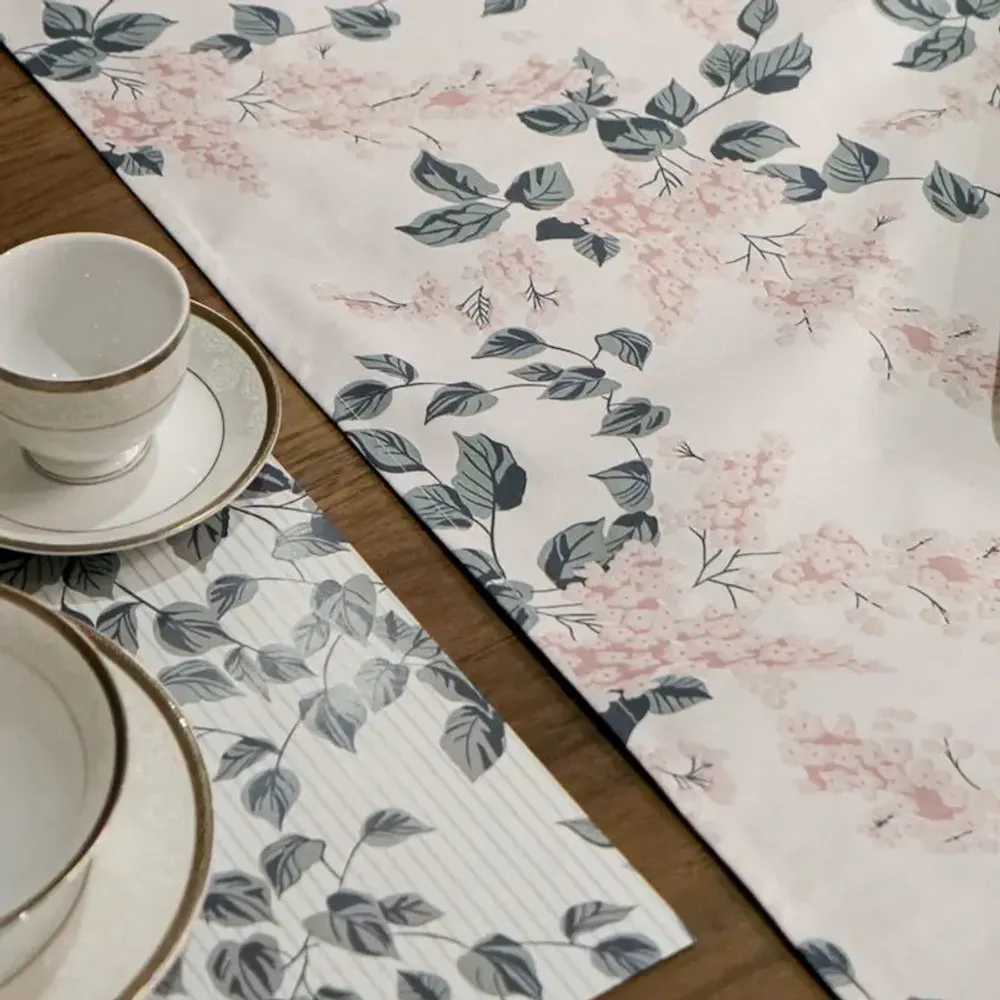 Table linen - Lilac Bloom — Tablecloth Design - MONOR DESIGN