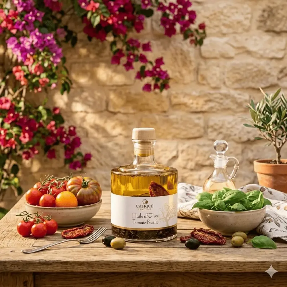 Delicatessen - Olive oil, sun-dried tomato & basil - CATRICE GOURMET