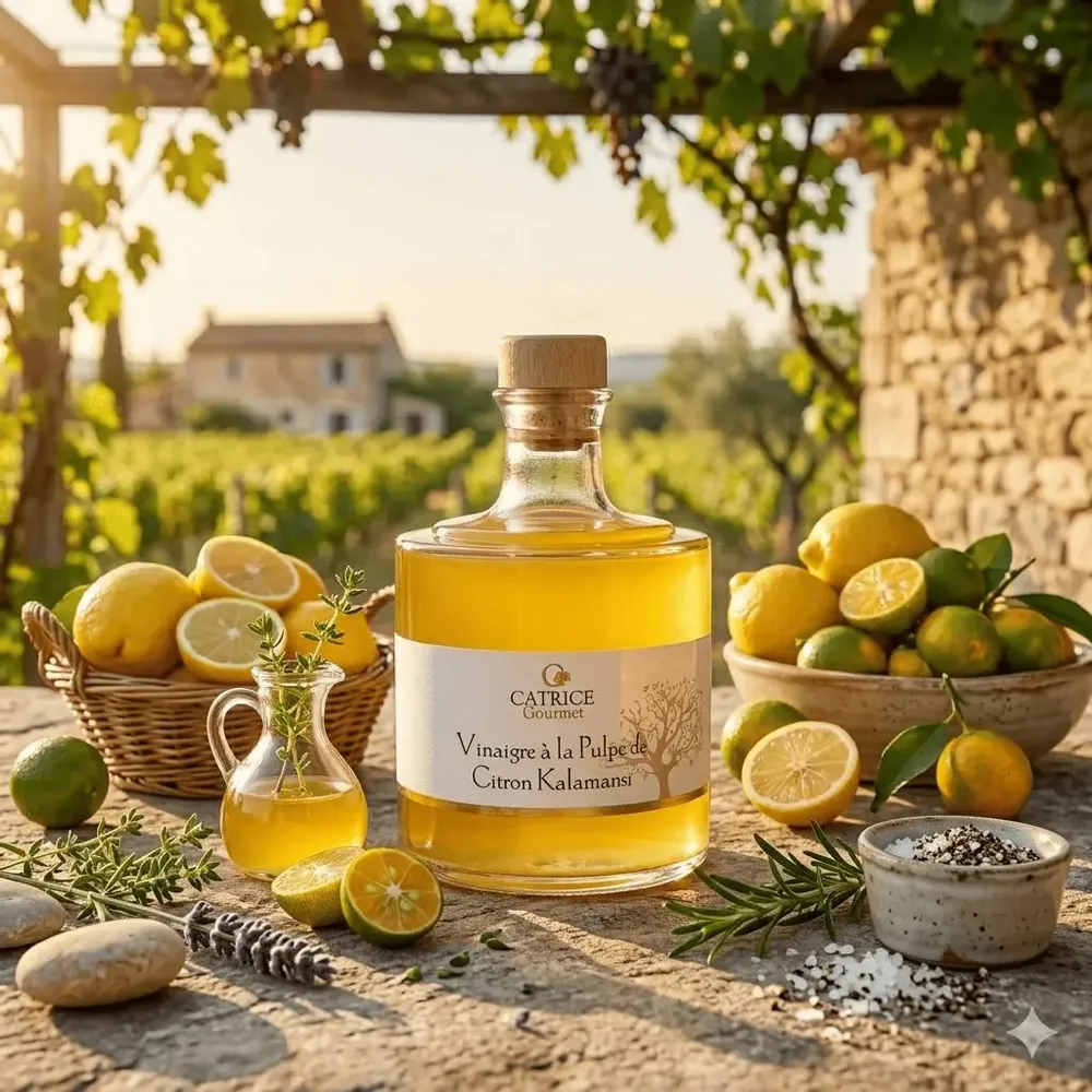 Delicatessen - Kalamansi Pulp Vinegar (Lemon) - CATRICE GOURMET