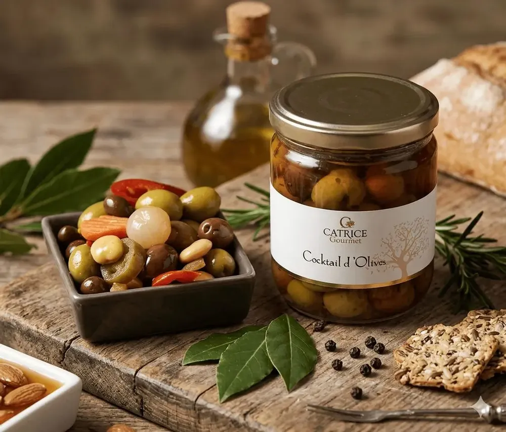 Épicerie fine - Cocktail d'olives 230g - CATRICE GOURMET