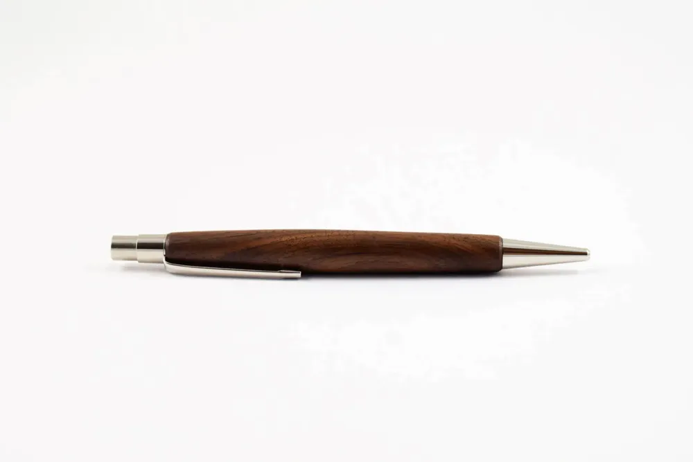Stylos, feutres et crayons - Stylo-bille « Berlin » — Noyer - ATELIER FESSELER