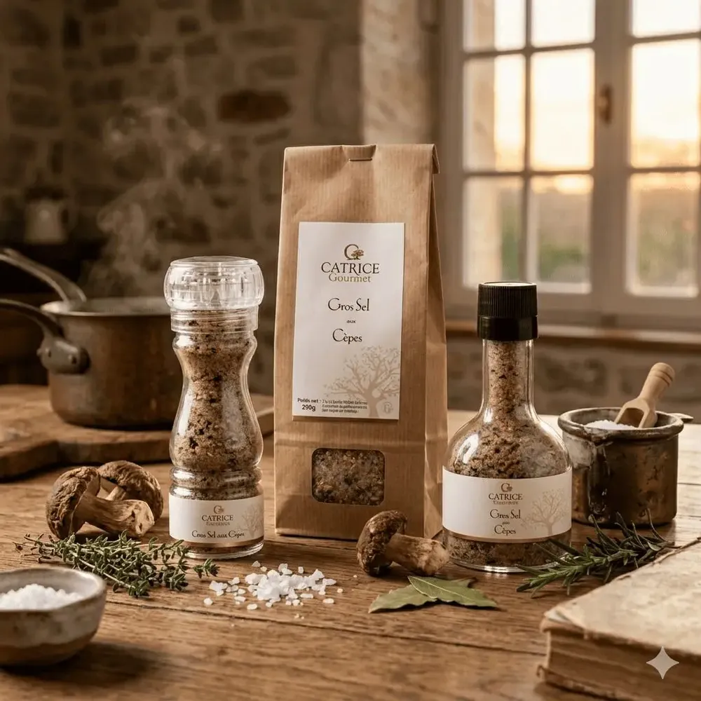 Delicatessen - Salt with porcini mushroom - CATRICE GOURMET