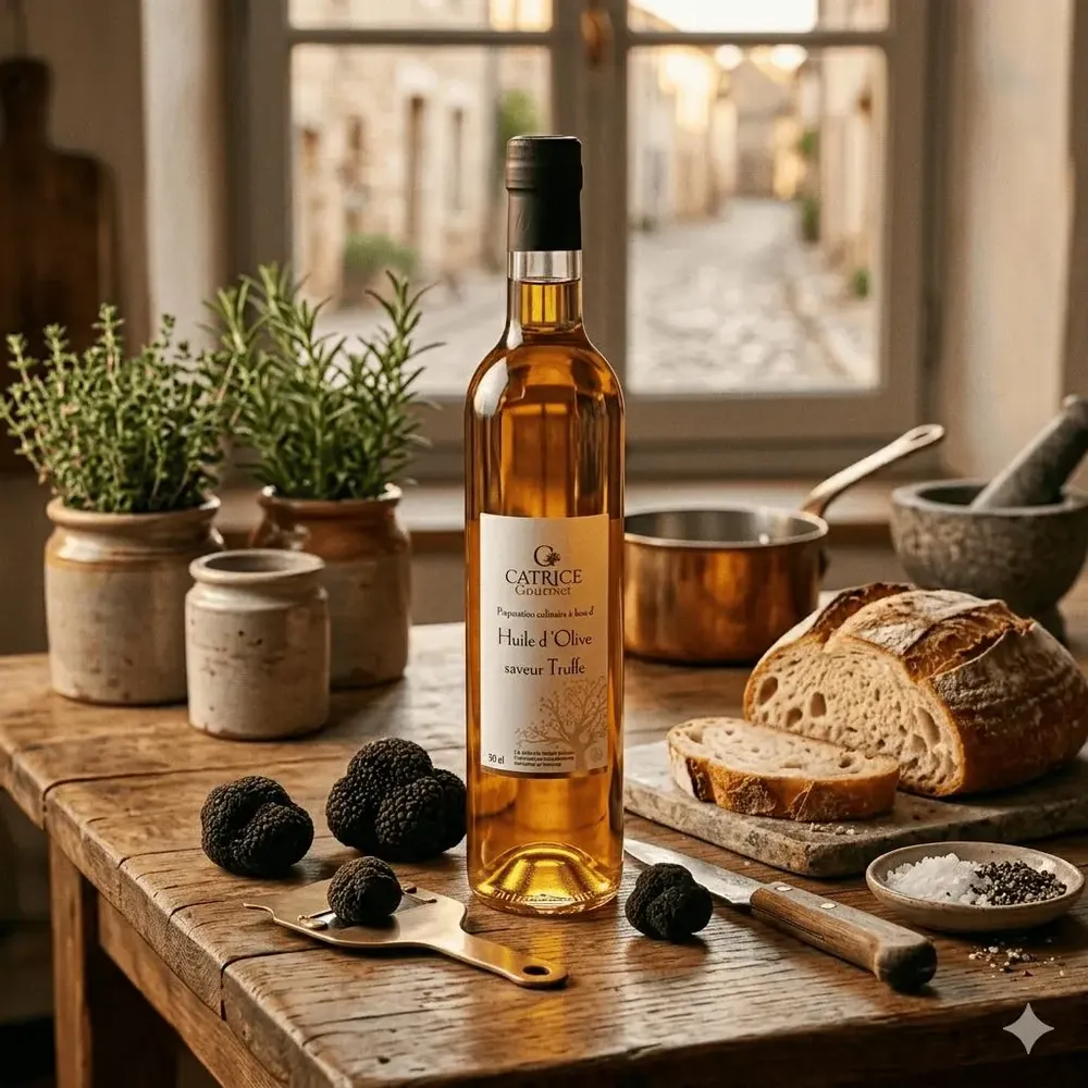 Delicatessen - Truffle flavor & olive oil - CATRICE GOURMET