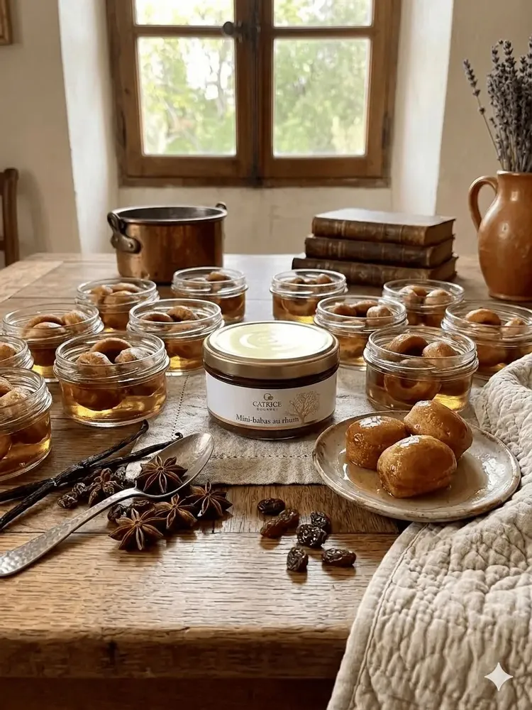 Delicatessen - Caribbean Rum Mini Baba 200 g - CATRICE GOURMET
