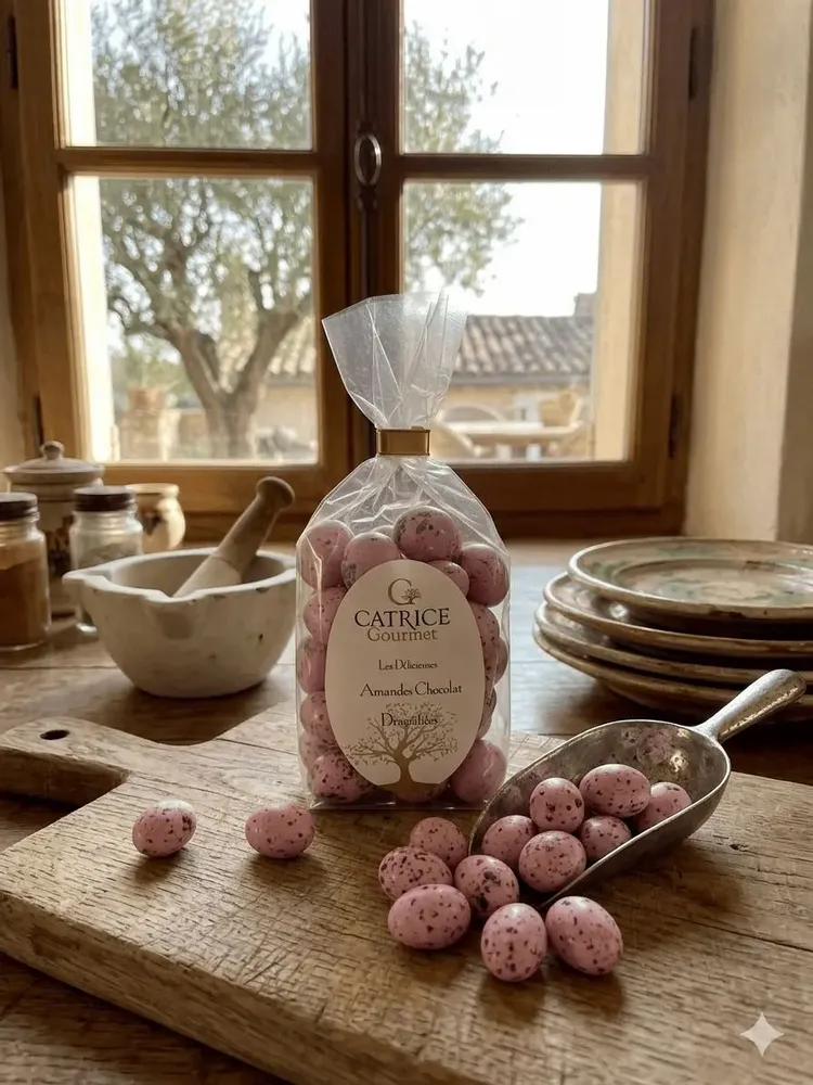 Delicatessen - Sugared chocolate almonds 150g - CATRICE GOURMET