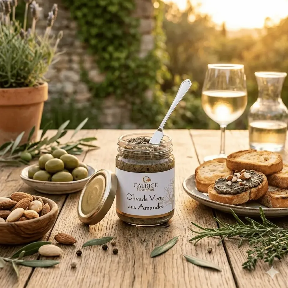 Delicatessen - Green tapenade with Almonds - CATRICE GOURMET