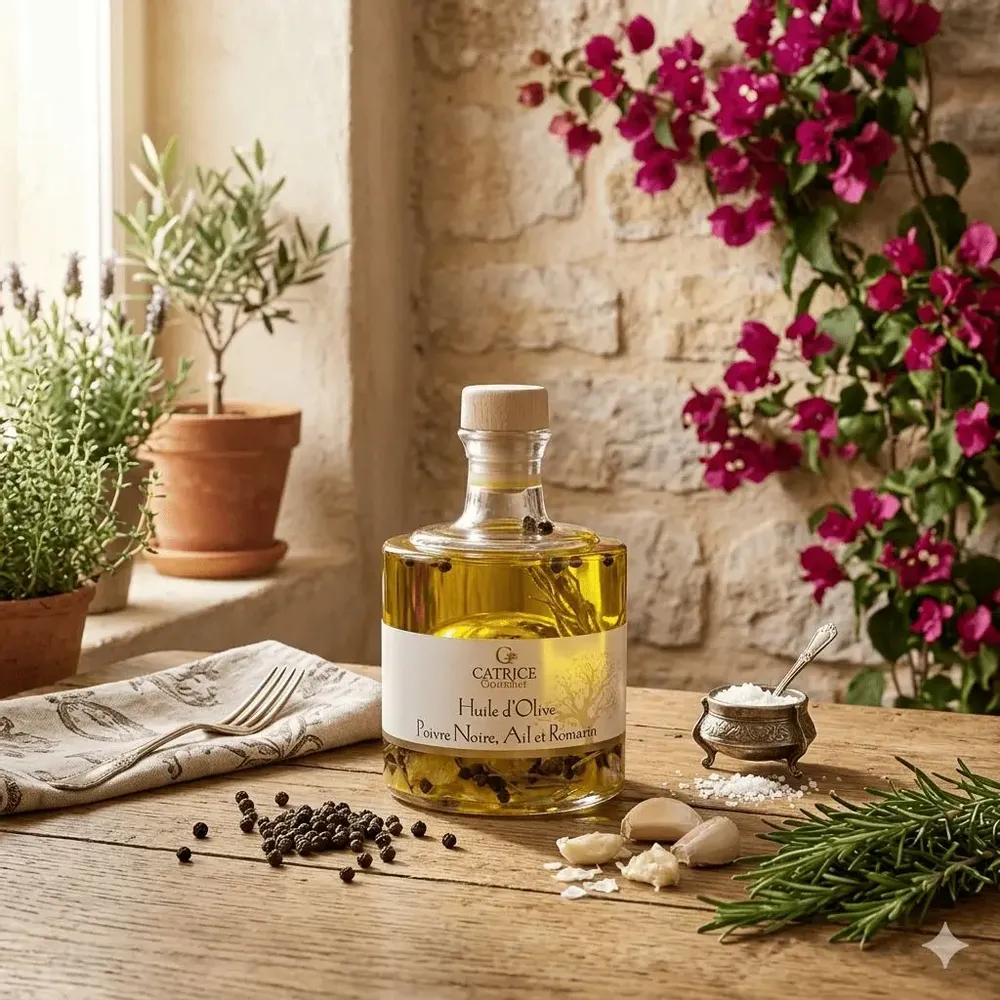 Delicatessen - Olive Oil Black Pepper, Garlic and Rosemary - CATRICE GOURMET