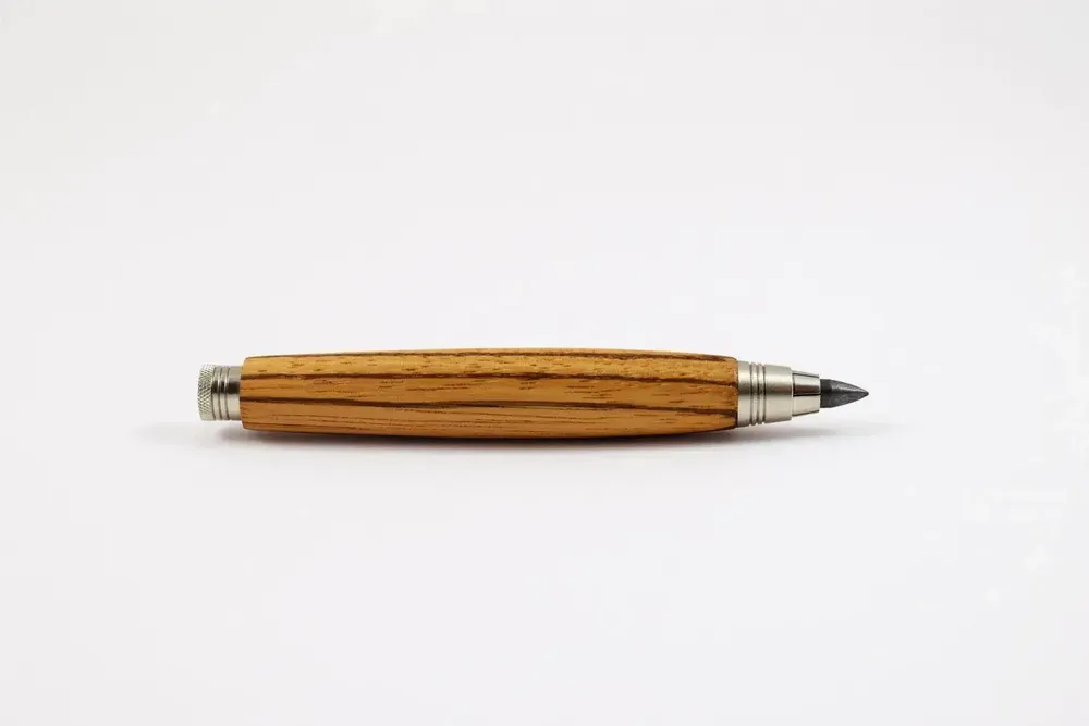 Pens and pencils - Barcelona Sketching Pencil - « Zebrano Wood » - ATELIER FESSELER