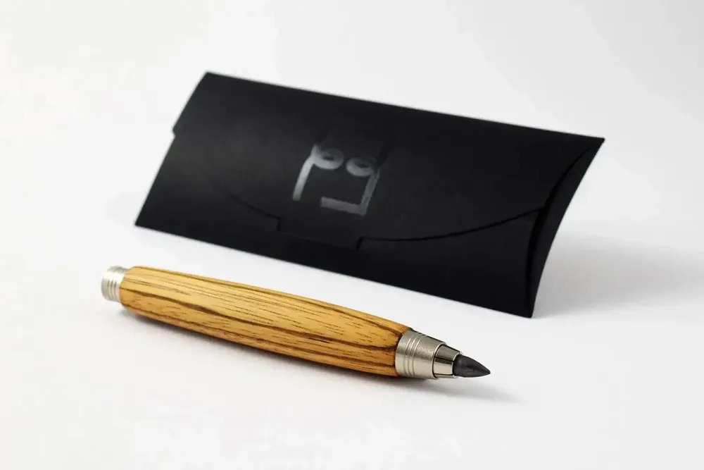 Pens and pencils - Barcelona Sketching Pencil - « Zebrano Wood » - ATELIER FESSELER