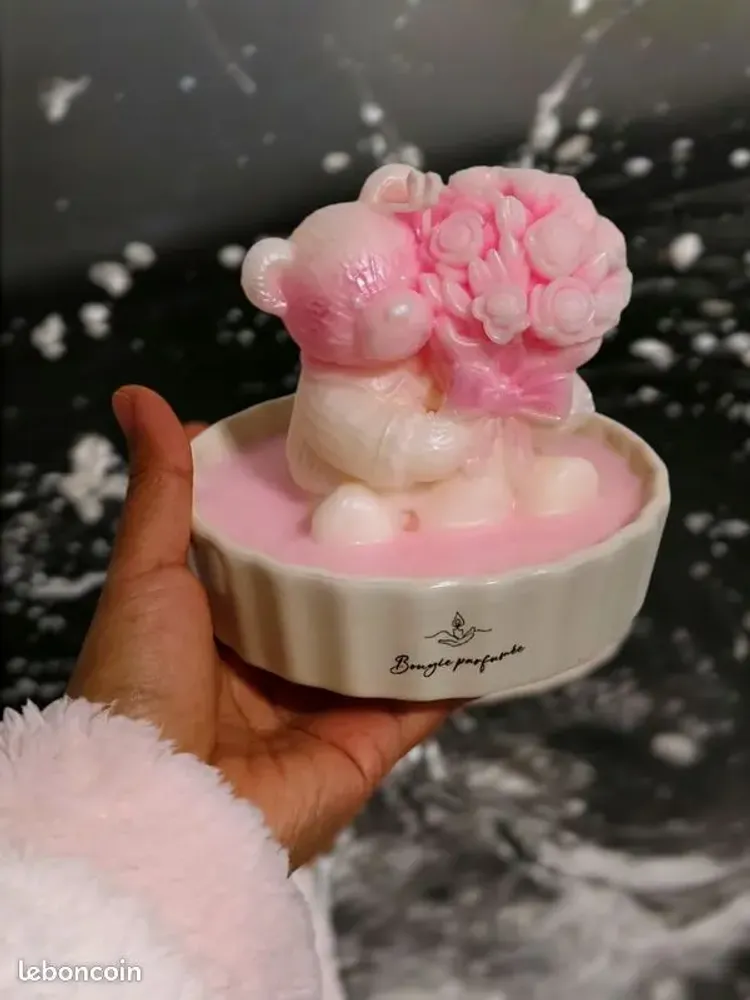 Candles - Decorative Scented Candle Collection – Bear, House & Flower - WIRAWIRI