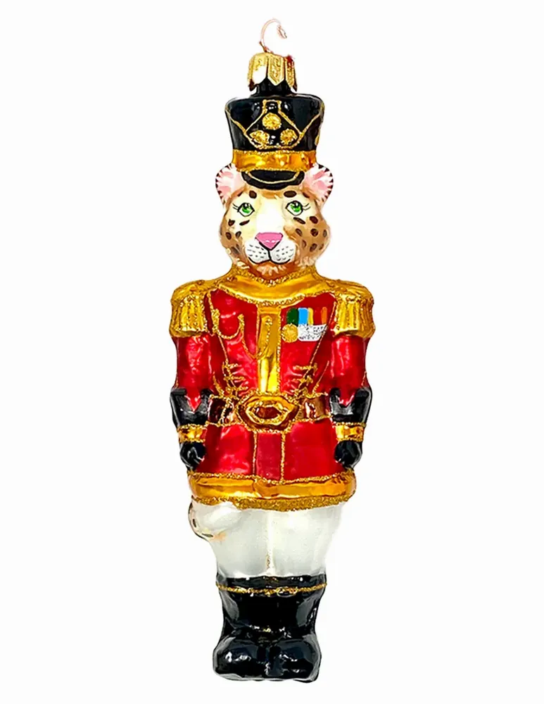 Guirlandes et boules de Noël - Décoration en verre ciré KRG Leopard Body Polish - KENZIES OF LONDON