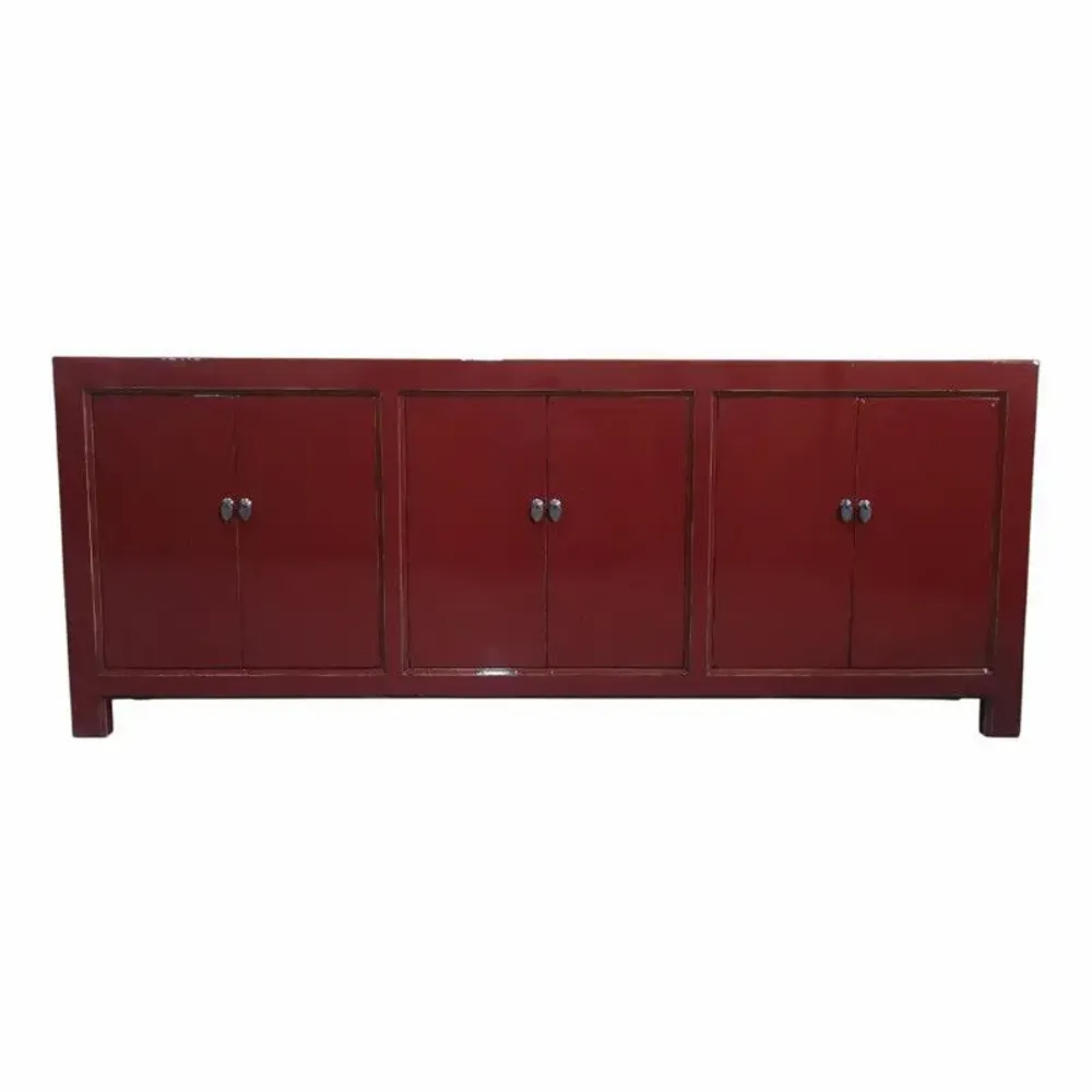 Sideboards - Old and unique lacquered sideboard - PAGODA INTERNATIONAL