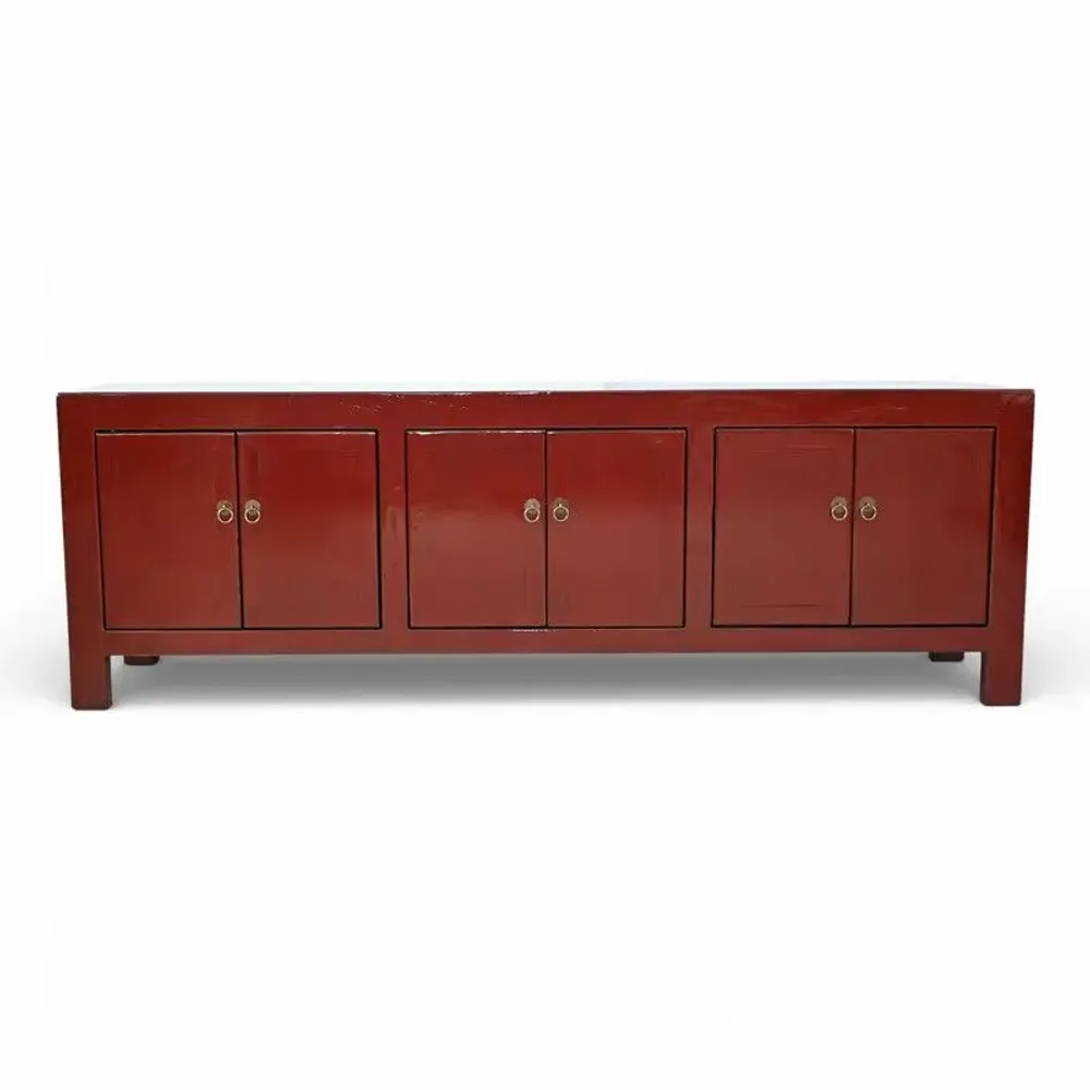 Sideboards - Old and unique lacquered sideboard - PAGODA INTERNATIONAL
