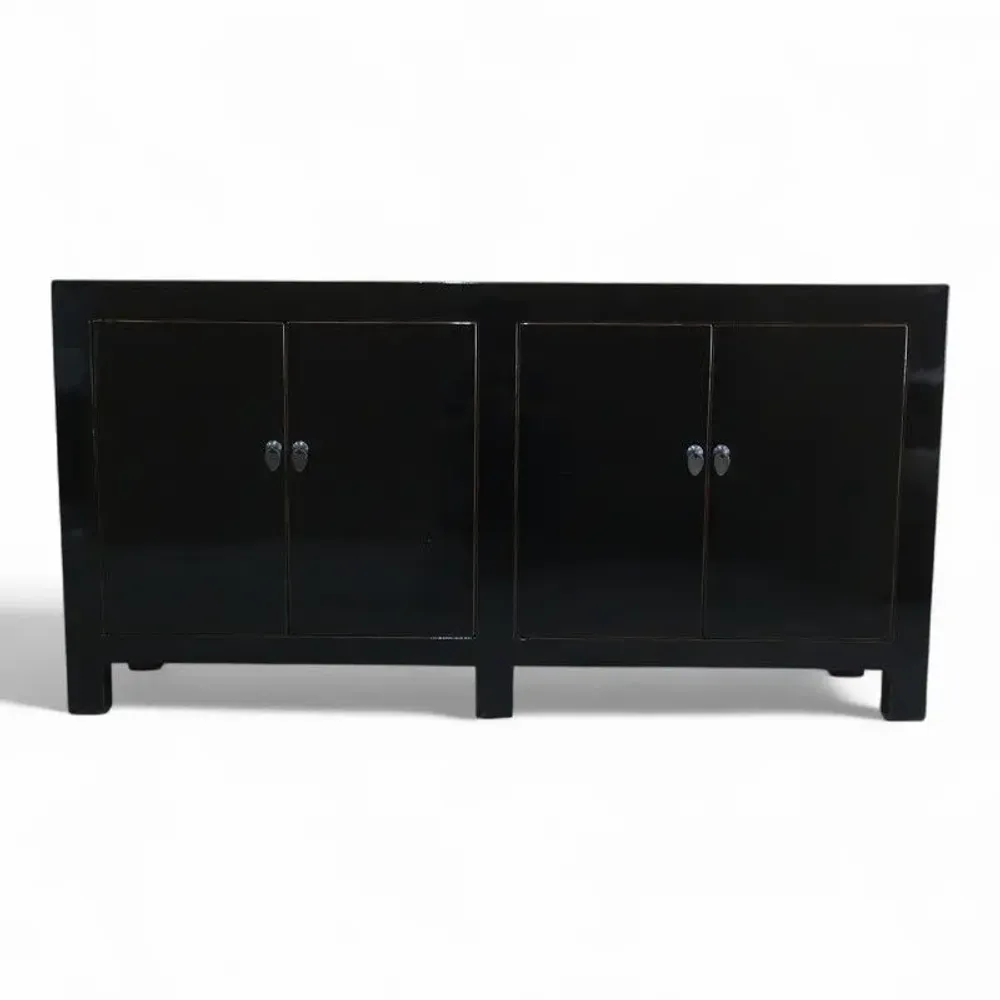 Sideboards - Old and unique lacquered sideboard - PAGODA INTERNATIONAL