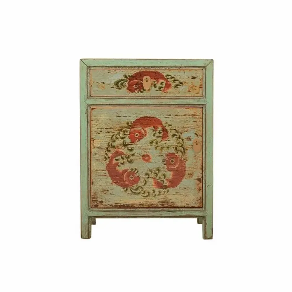 Night tables - Small cabinet – Natural or hand lacquered finish - PAGODA INTERNATIONAL