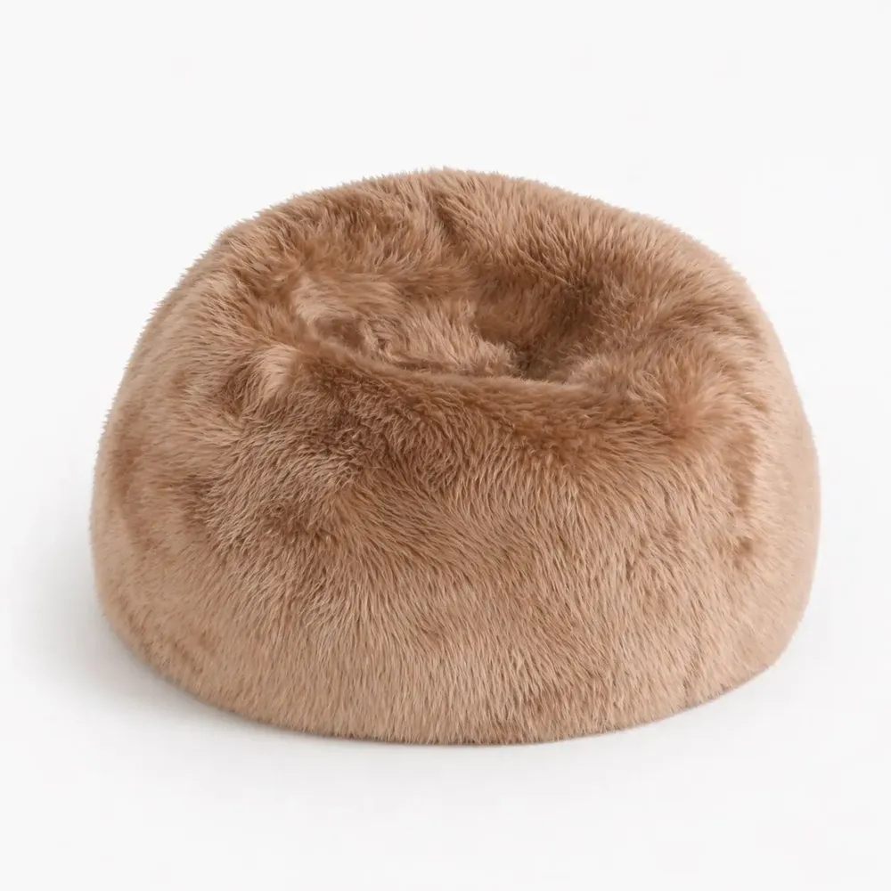 Poufs - Pouf poire - Peau de mouton - ECUIRA
