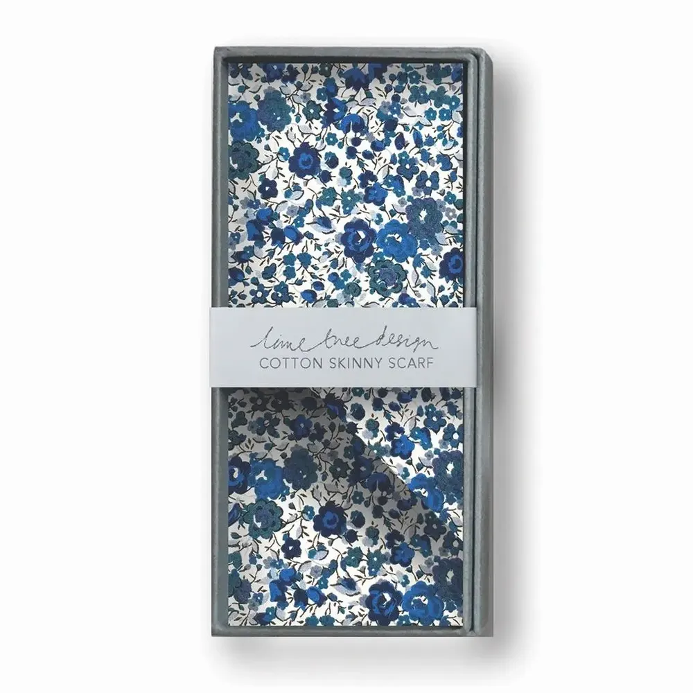 Scarves - Skinny Scarf - Liberty Collection - Emma and Georgina - LIME TREE DESIGN