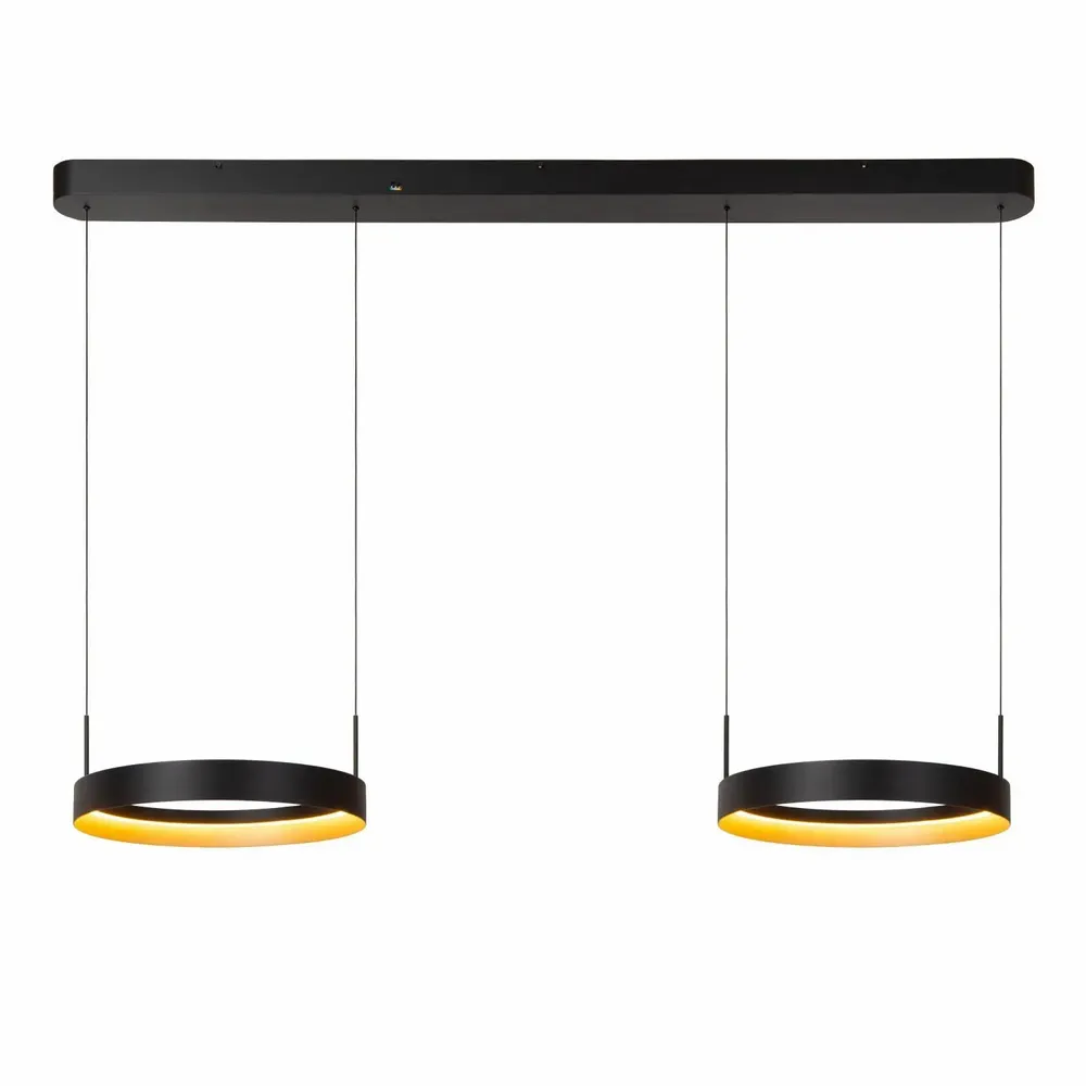 Hanging lights - Lucide RADIANT Suspension LED DIM CCT 2700/4000K 2x38W - LUCIDE