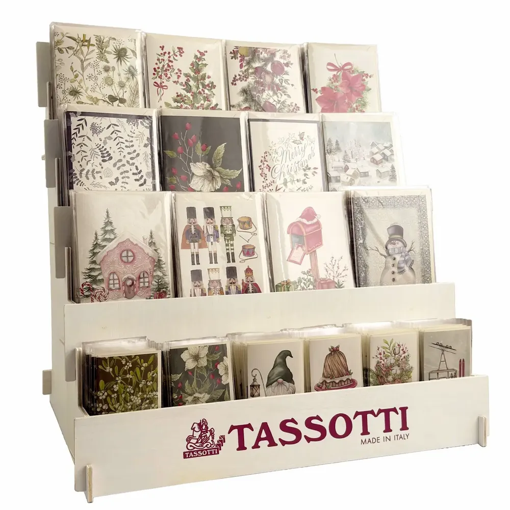 Papeterie bureau - Présentoir cartes de vœux - Noël - TASSOTTI - ITALY
