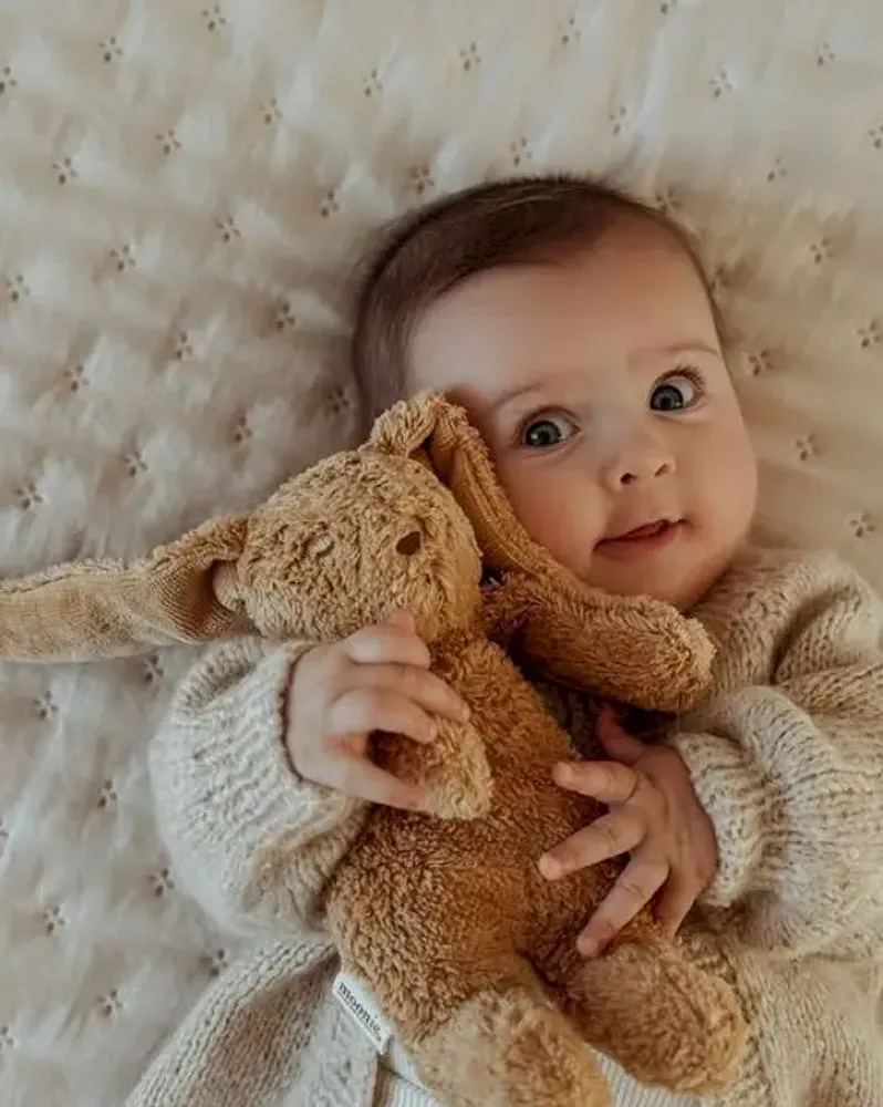 Soft toy - MOONIE - Petit ours sensoriel - MOONIE