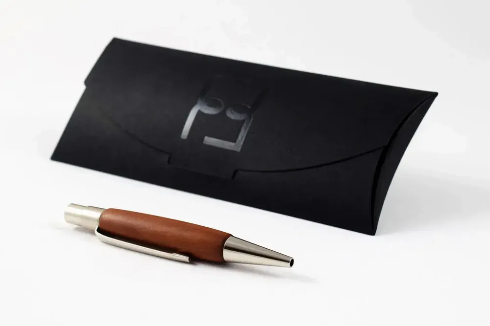 Bijoux - Stylo-bille mini « Berlin » — Prunier - ATELIER FESSELER