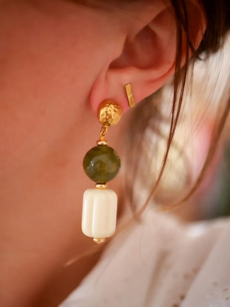 Jewelry - Luce earrings - AZERIA BIJOUX