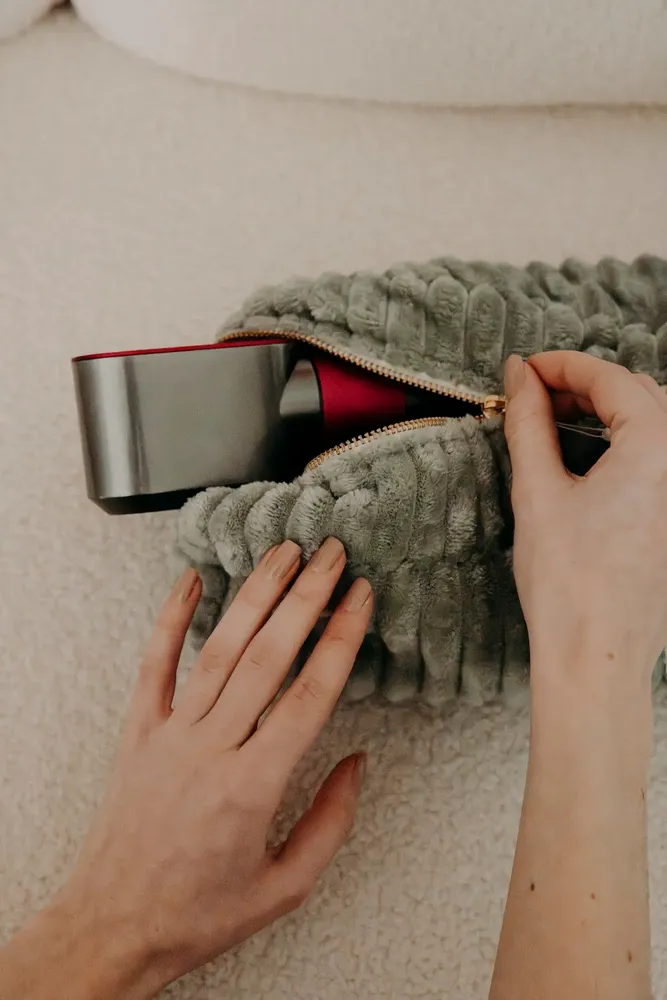 Accessoires de voyage - Trousse de toilette minky matelassé - POULE HOUSE