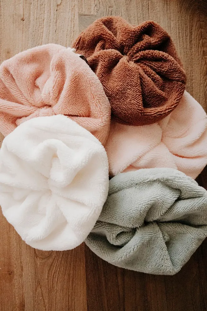 Autres linges de bain - Fleur de douche lavable en éponge bambou - POULE HOUSE
