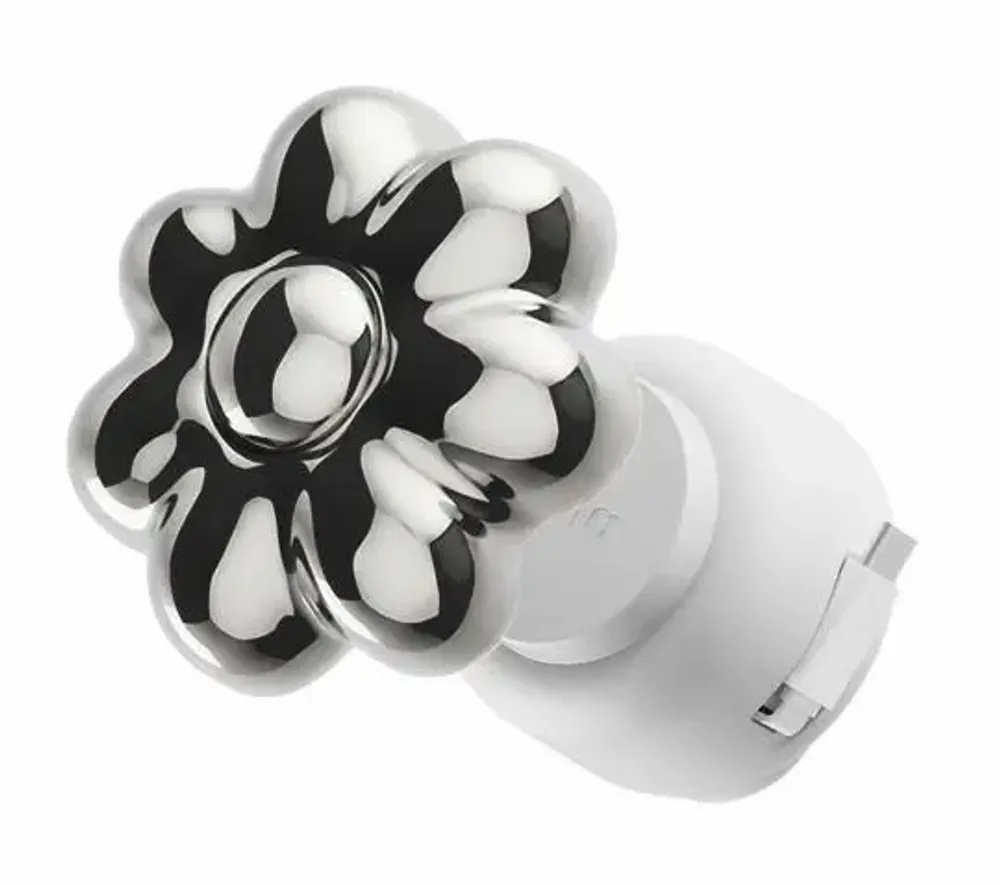 Accessoires de voyage - [Pack Premium] Chargeur d'objets et objet à fleurs (argent chromé) - ORNA