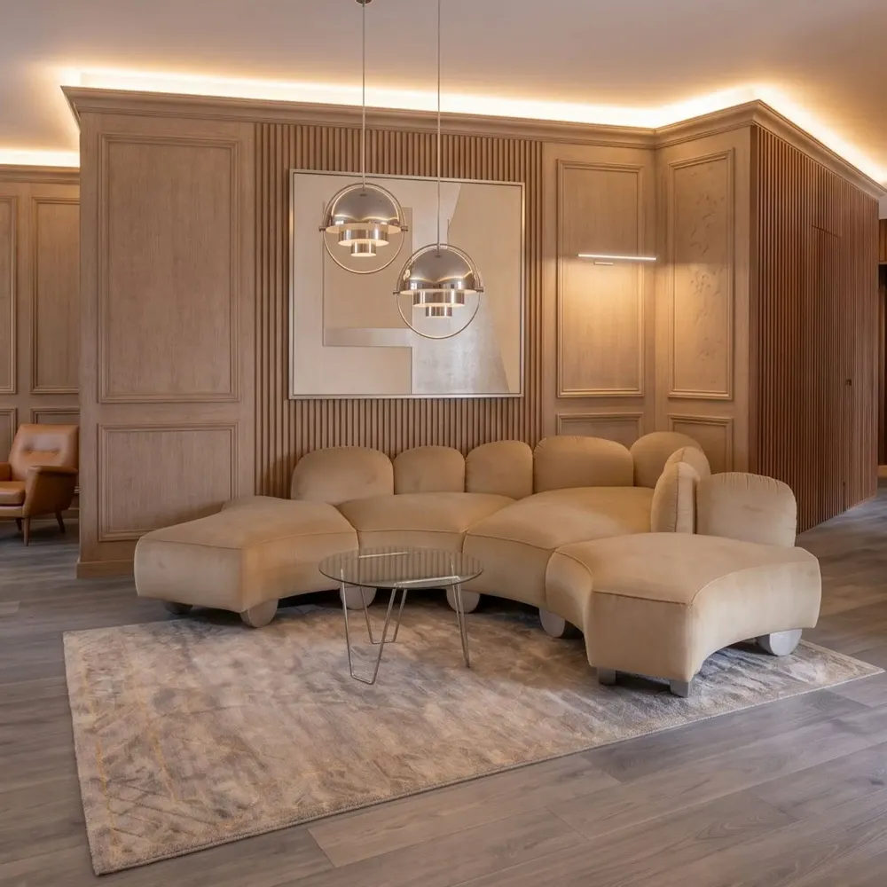 Sofas - Lab Cotignac|Curved sofa 100% custom made - CREARTE COLLECTIONS