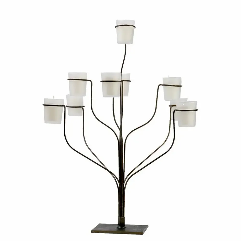 Candles - IRON CANELOBRE P COLLECTION - CERABELLA SL