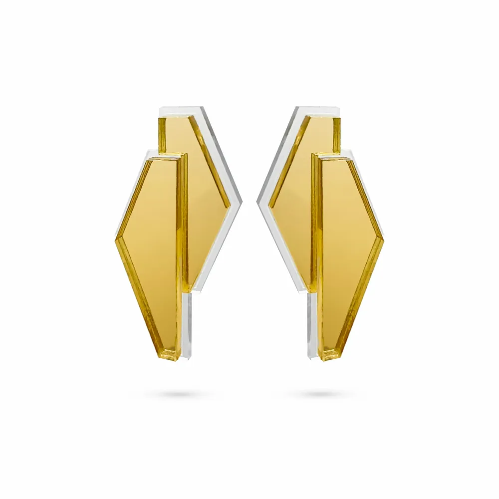 Bijoux - Boucles d'oreilles ATHENA OR - TELLMEE