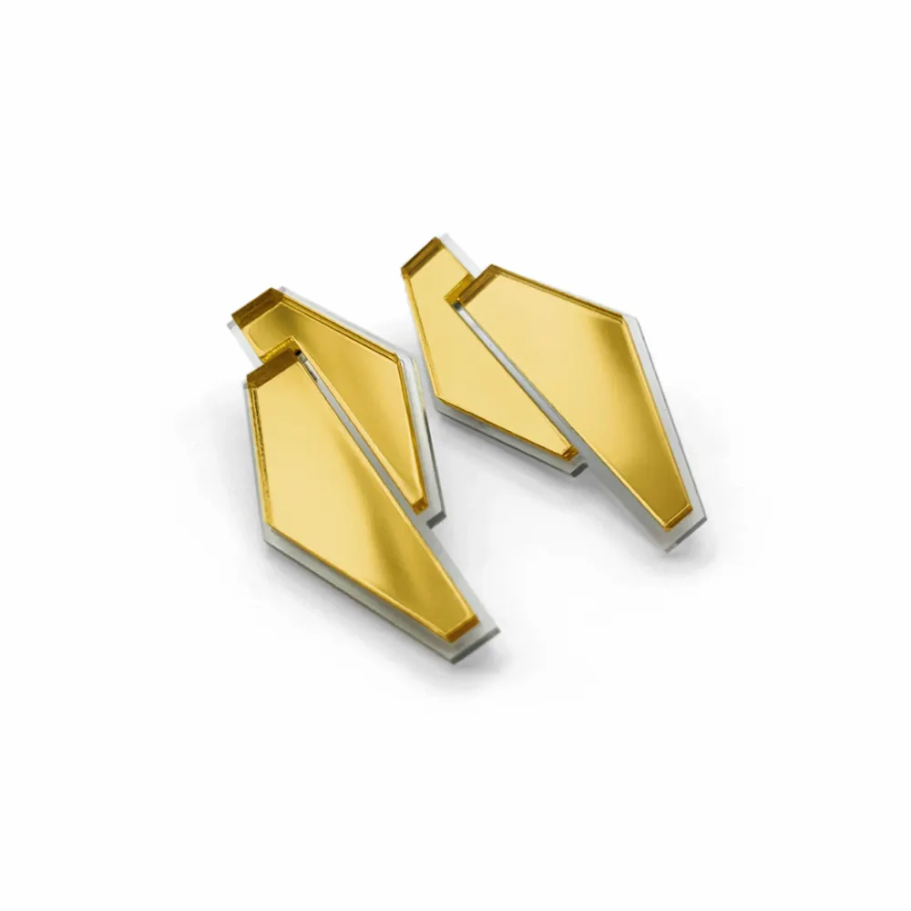 Bijoux - Boucles d'oreilles ATHENA OR - TELLMEE