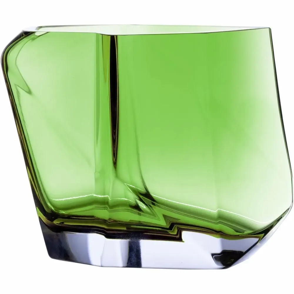 Vases - Vase en verre Lohkare vert 18x17 cm - PENTIK