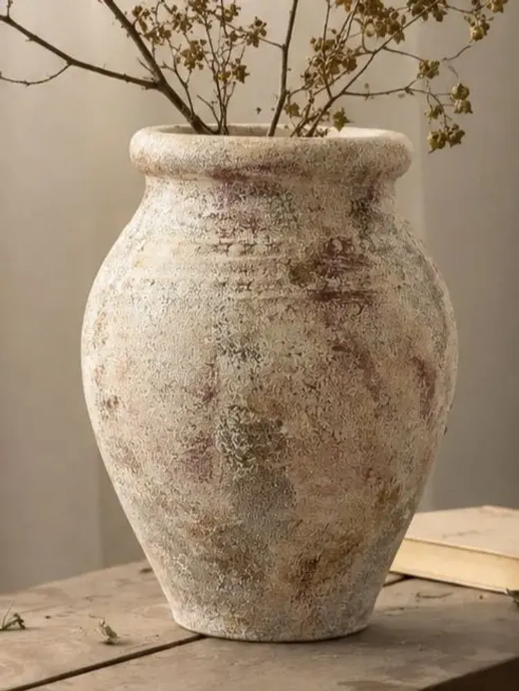 Vases - Terra Patina no.37 - Vase décoratif en céramique rustique - ARTISAN BY MF