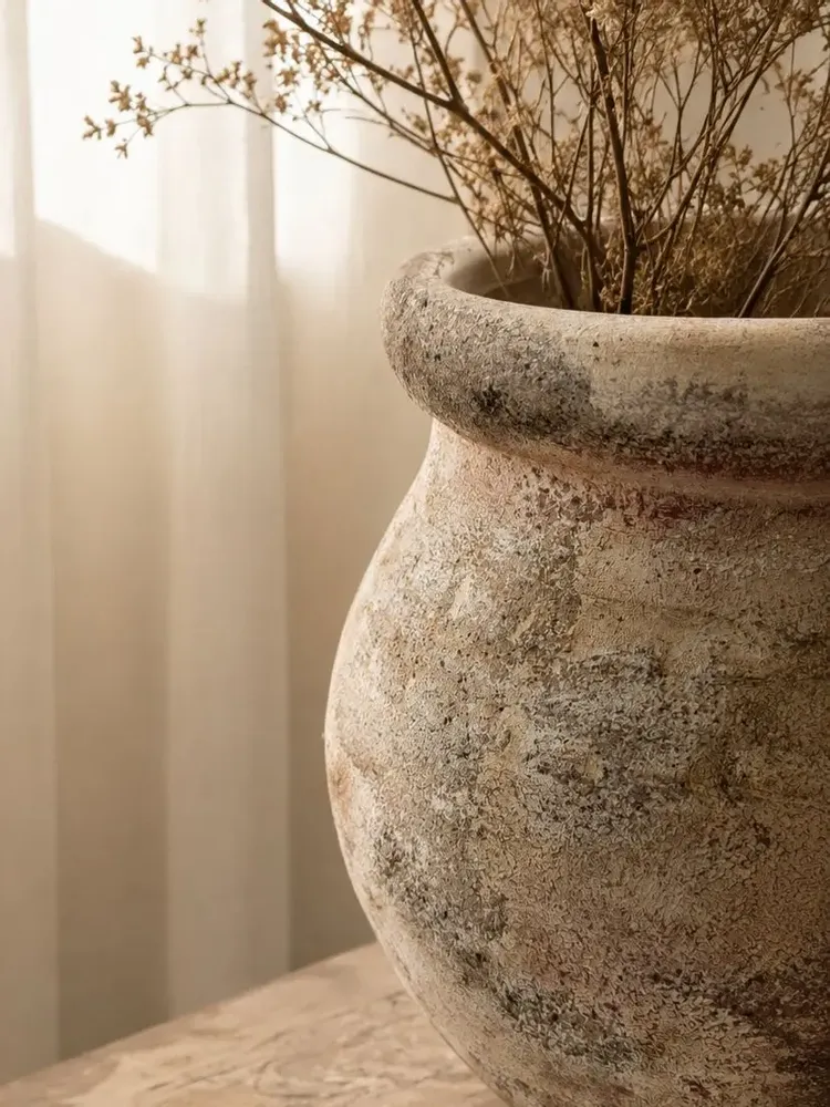 Vases - Terra Patina no.37 - Vase décoratif en céramique rustique - ARTISAN BY MF