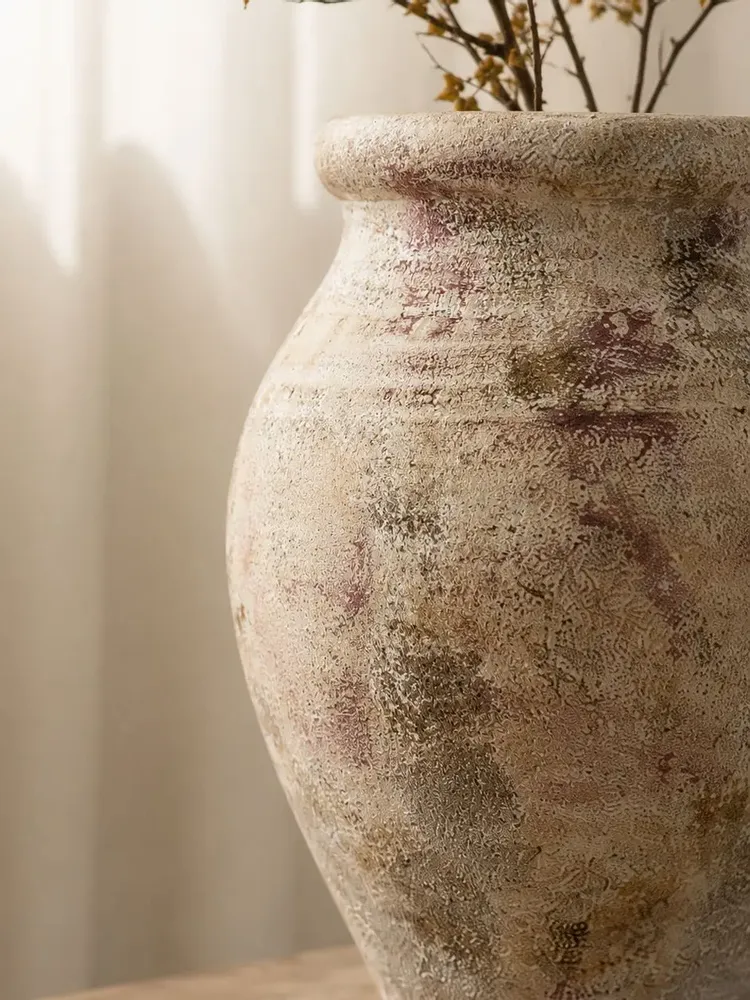 Vases - Terra Patina no.37 - Vase décoratif en céramique rustique - ARTISAN BY MF