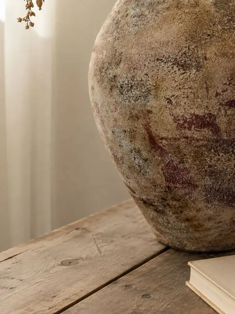 Vases - Terra Patina no.37 - Vase décoratif en céramique rustique - ARTISAN BY MF